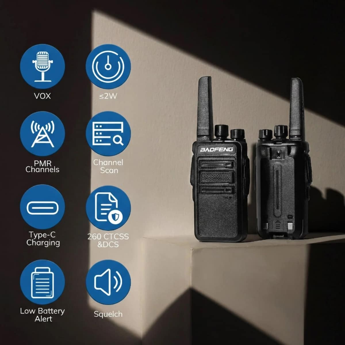Baofeng GT-68 (pack of 4)