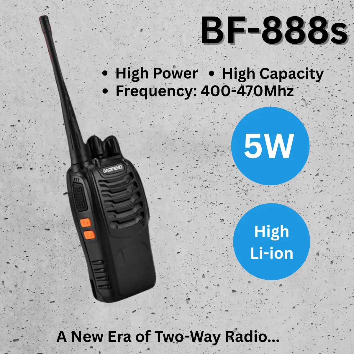 BAOFENG BF-888S licensed Walkie Talkie (Pack of 1)