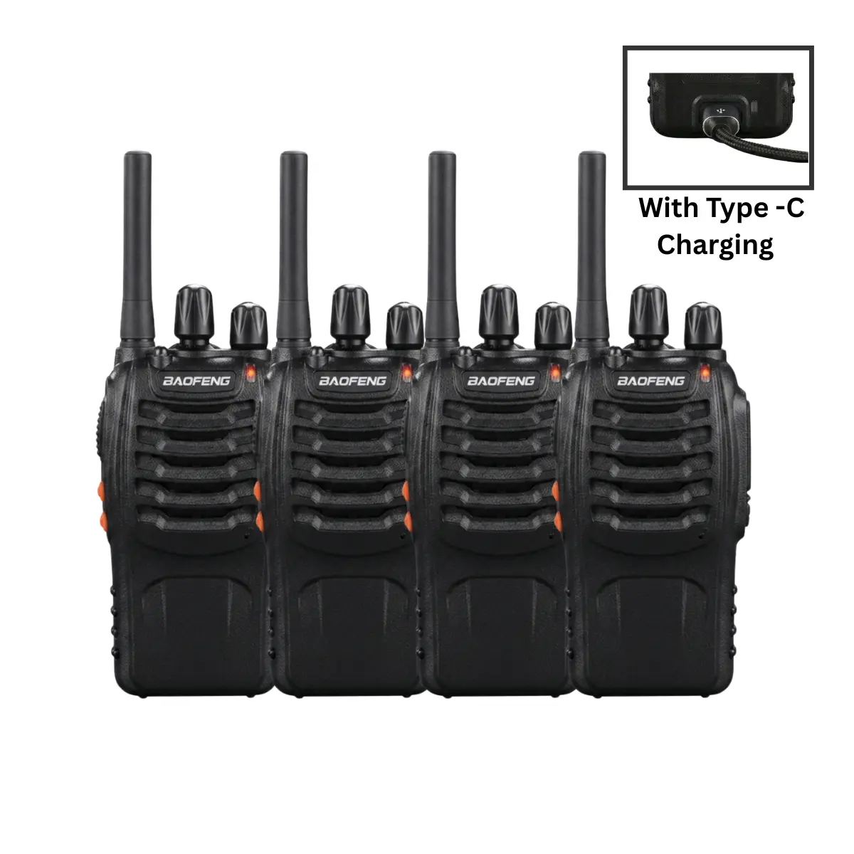 BF-888S C-Type (Pack of 4) | Baofeng | Baofeng