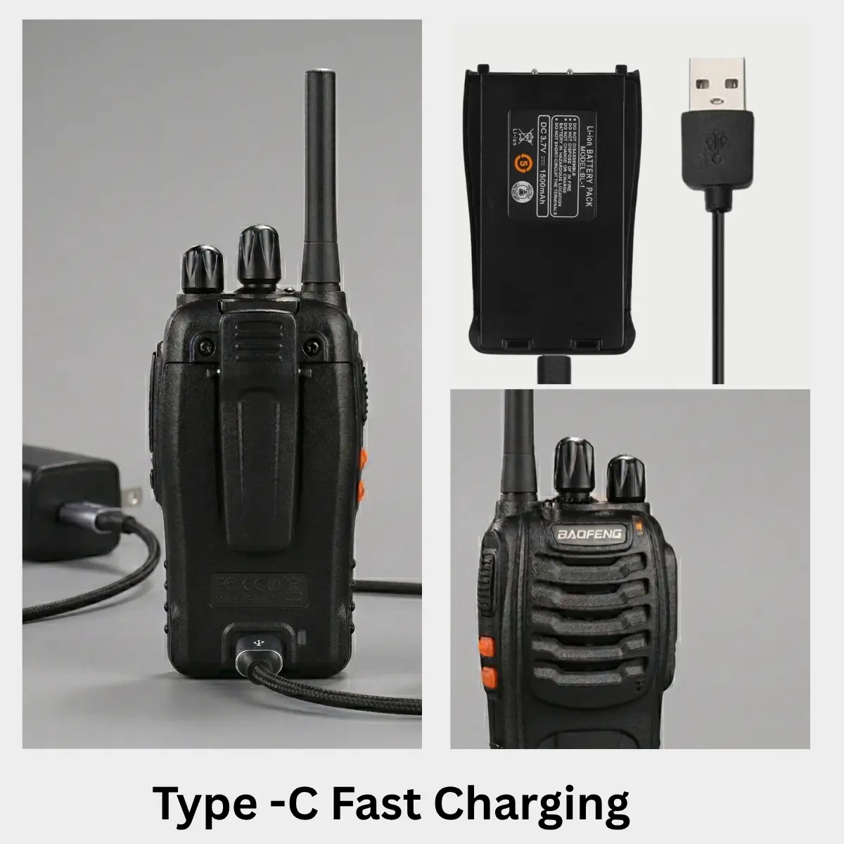 BF-888S C-Type (Pack of 4) | Baofeng | Baofeng