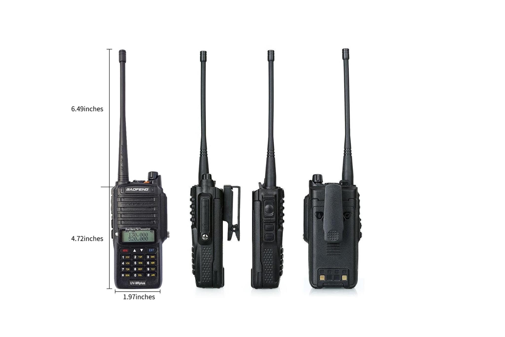 BAOFENG UV-9R PLUS (Pack of 1)