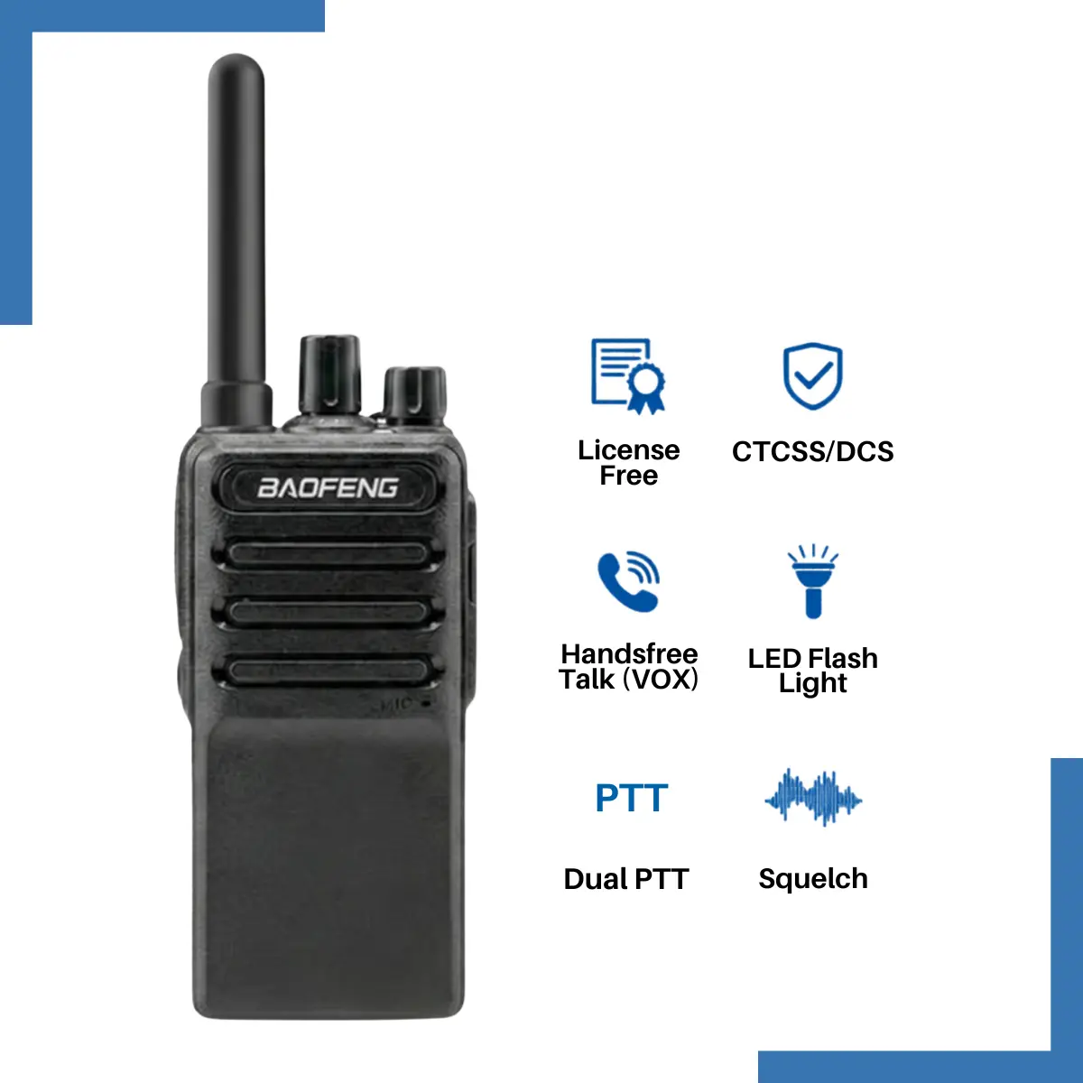 Baofeng BF-C2 (Pack of 3)
