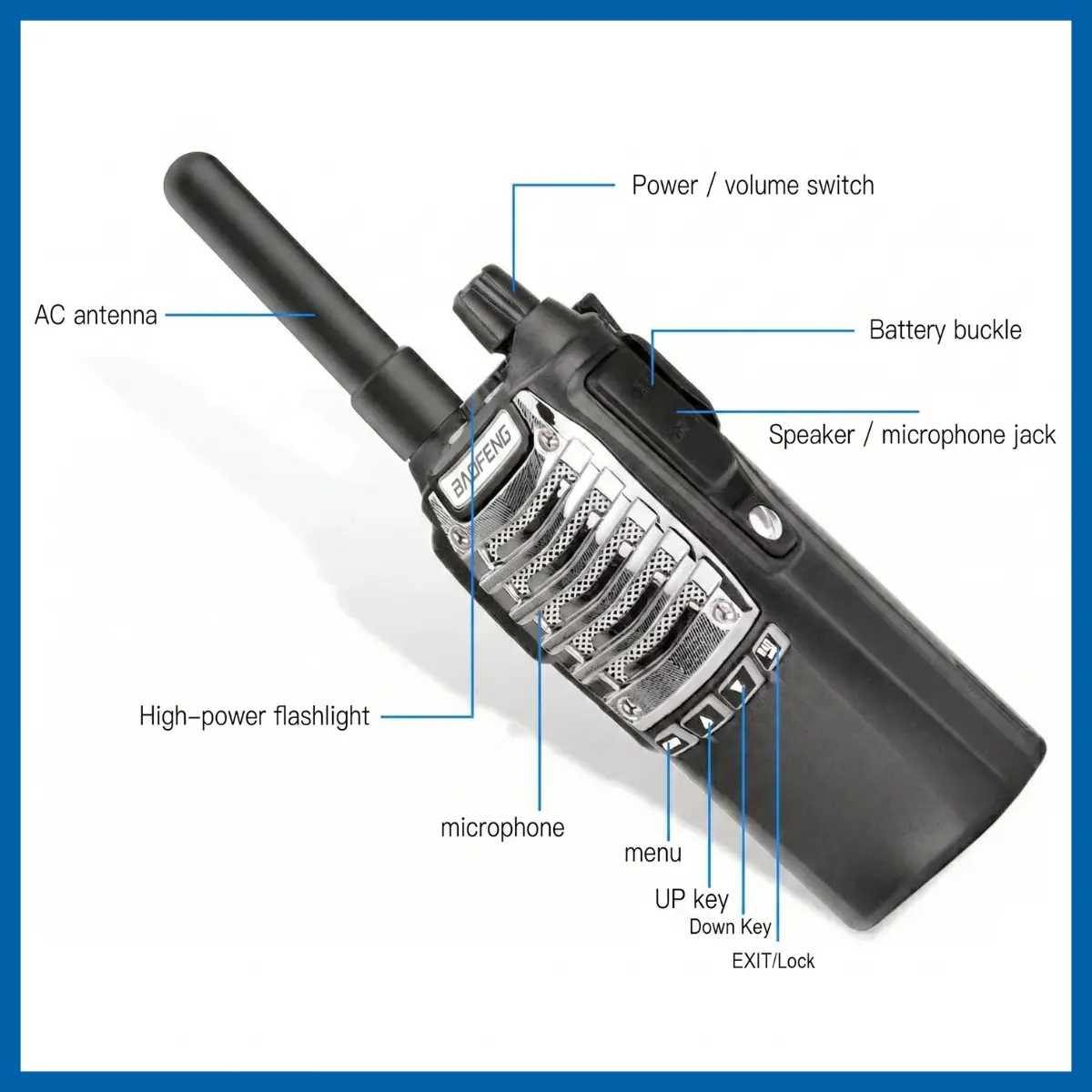 Baofeng UV-8D (Pack of 3)