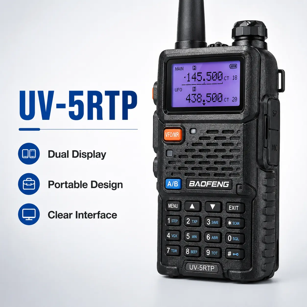 Baofeng UV-5RTP (pack of 2)