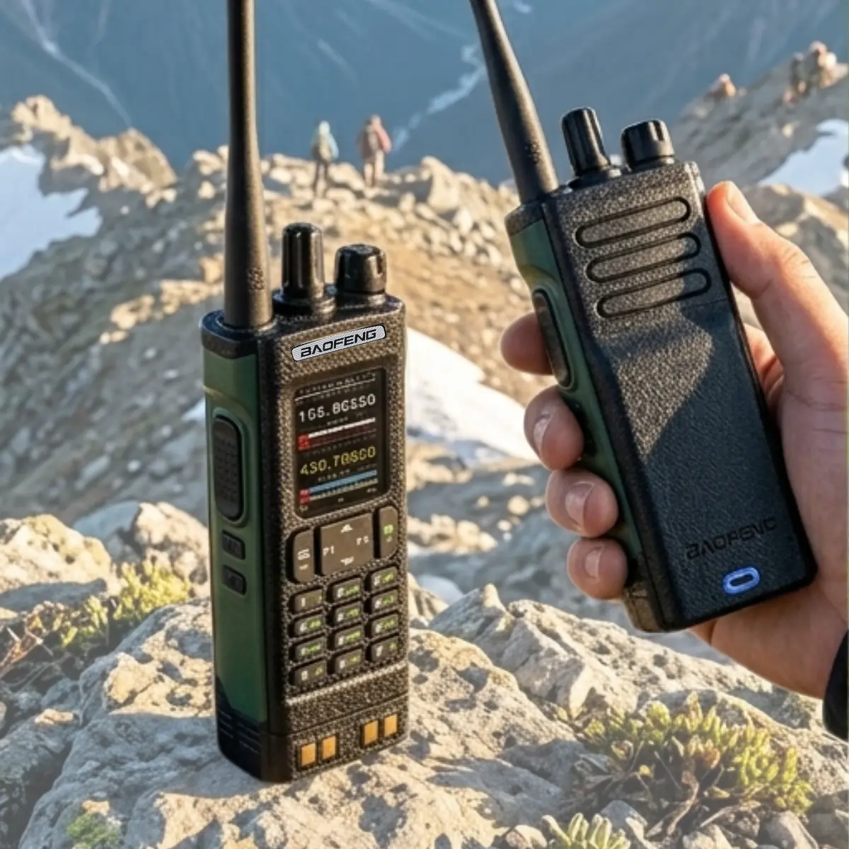 Baofeng DM-32 DMR Radio | High-Power Dual Band Digital Handheld (Pack of 4)