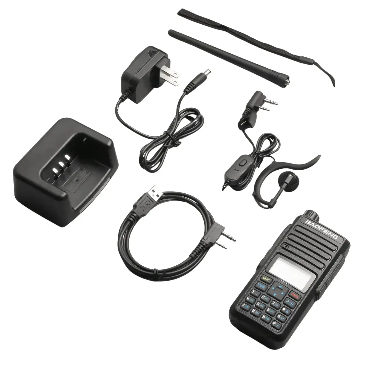 Baofeng DR-1801UV 5W Dual Band DMR Walkie Talkie (Pack of 4)