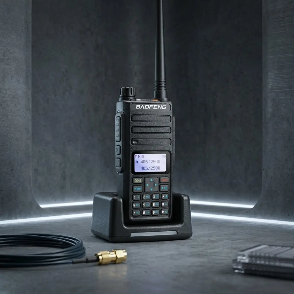 Baofeng DR-1801UV 5W Dual Band DMR Walkie Talkie (Pack of 4)
