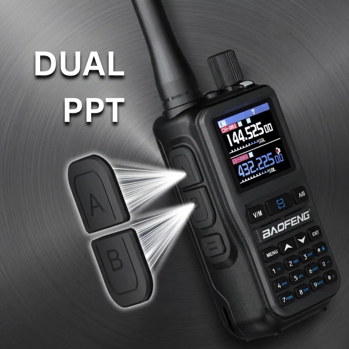 BAOFENG UV-5R Mini Walkie Talkie (Pack of 1)