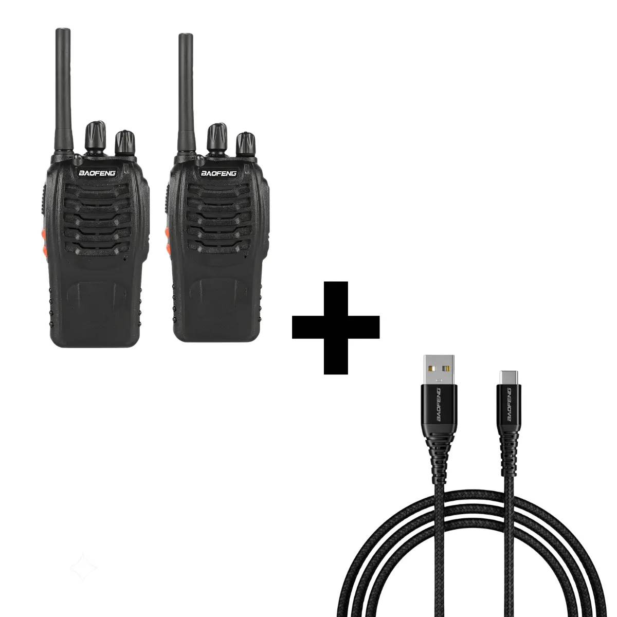BF-888S C-Type With Type-C Charging Cable (Pack of 2)