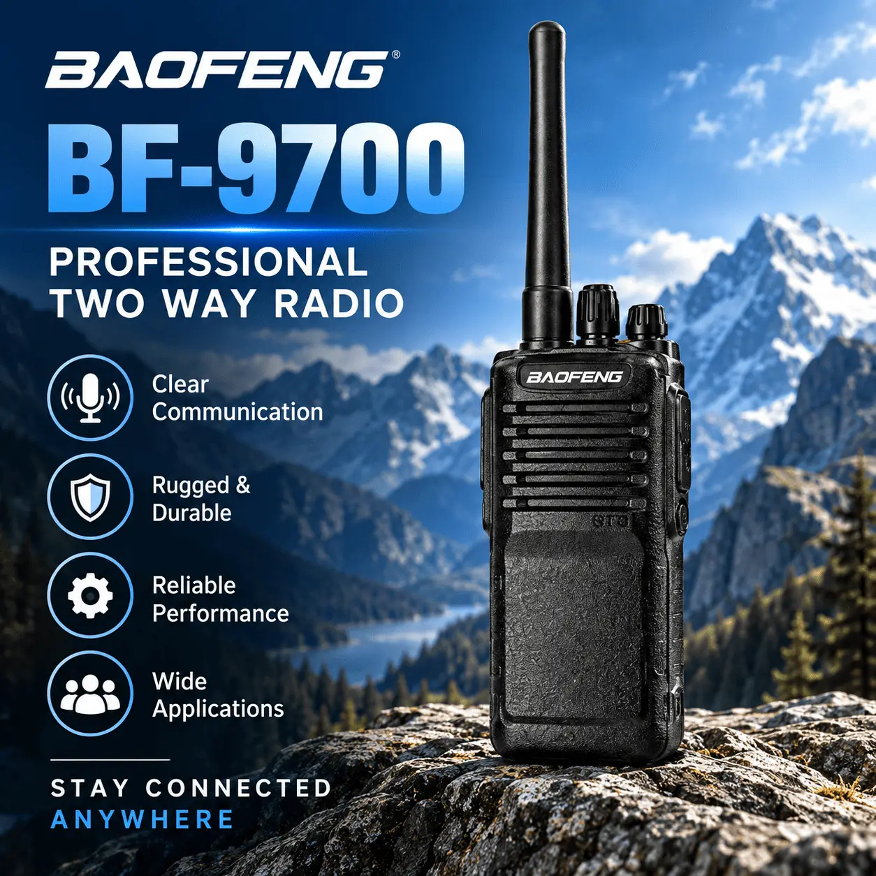 Baofeng BF-9700 (Pack of 3)