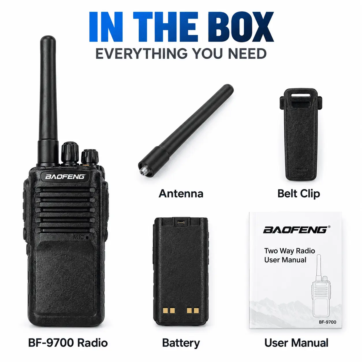 Baofeng BF-9700 (Pack of 3)