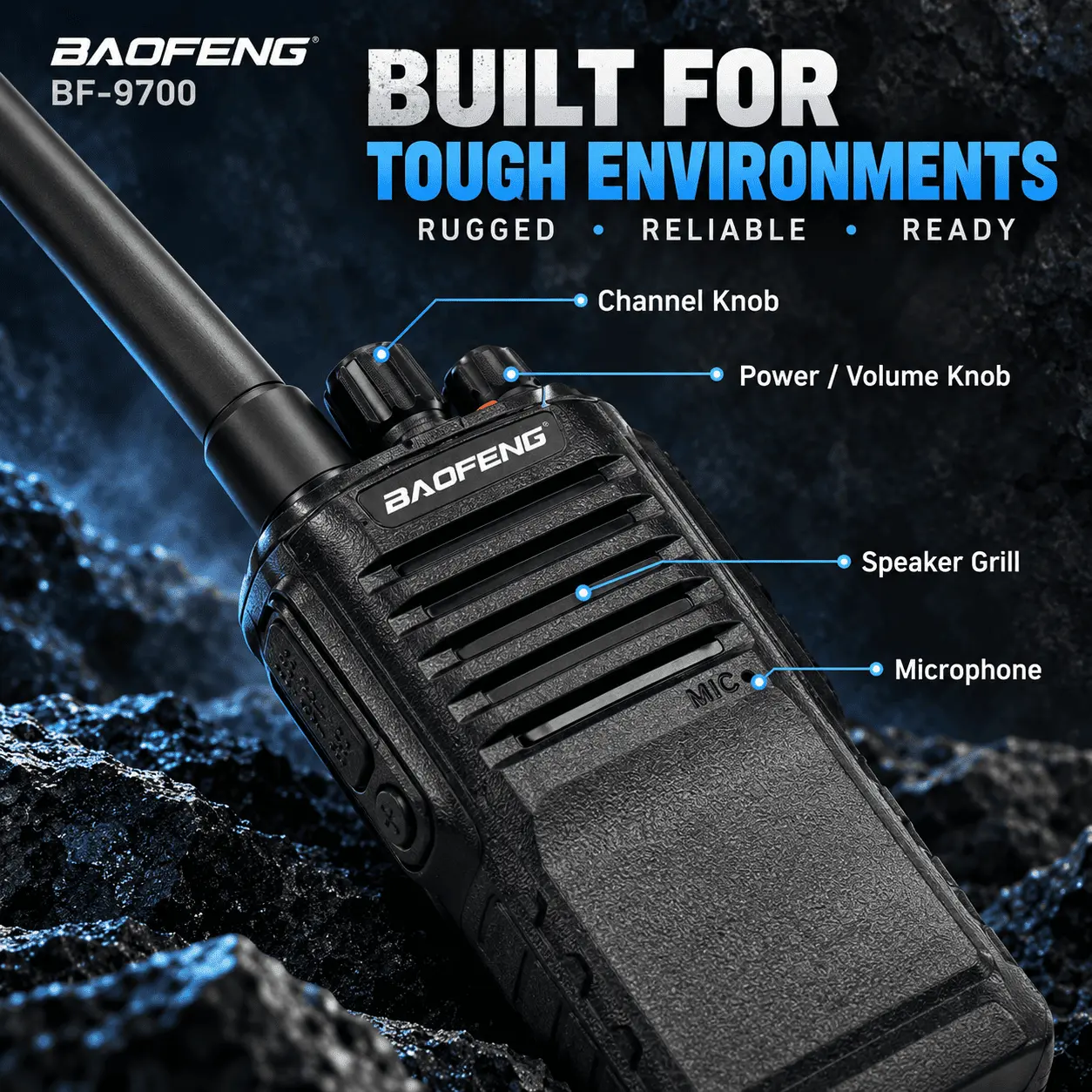 Baofeng BF-9700 (Pack of 3)