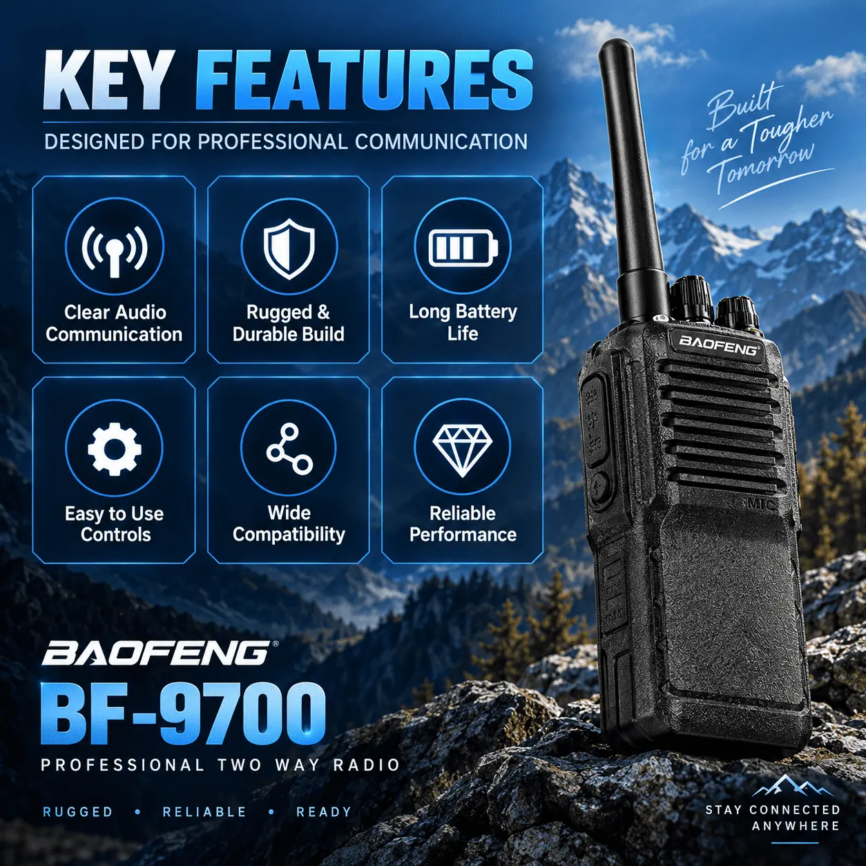 Baofeng BF-9700 (Pack of 4)