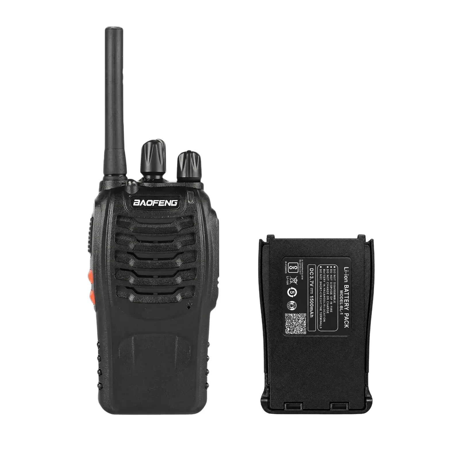 Baofeng BF-888S Two Way Radio With Extra Battery (Pack of 1)