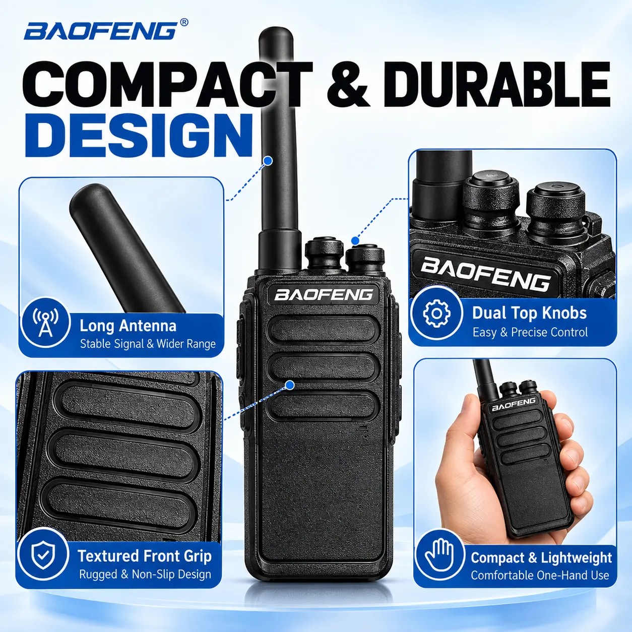 BAOFENG BF-C6 (Pack of 4)